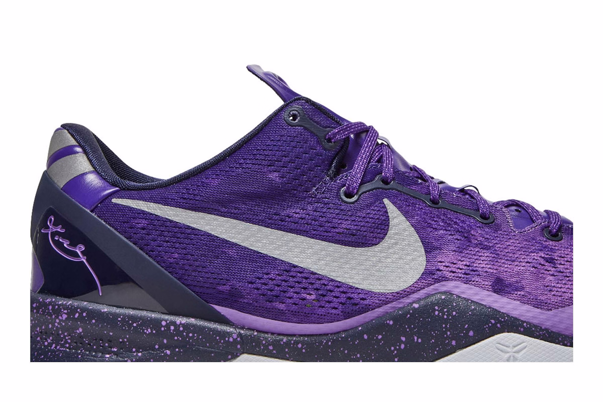 Nike Kobe 8 Playoffs Purple Platinum 555035-500