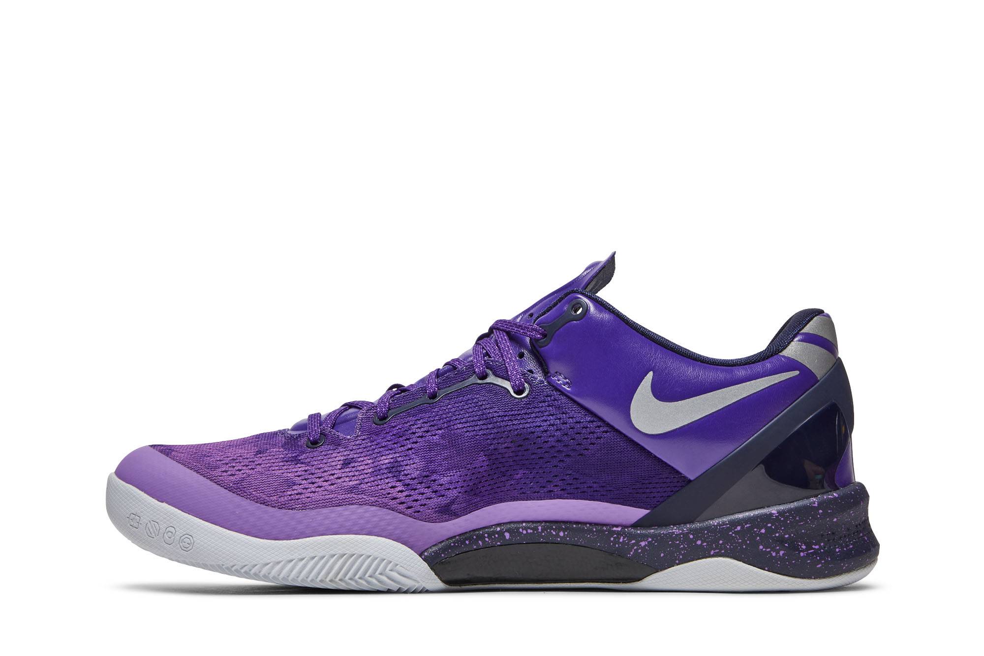 Nike Kobe 8 Playoffs Purple Platinum 555035-500 Nicesnk