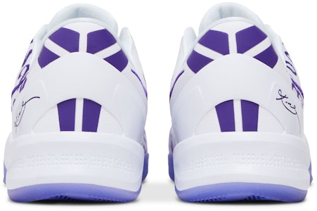 Nike Kobe 8 Protro 'Court Purple' Putih Ungu FQ3549-100 Details for Nike Kobe 8 Protro 'Court Purple' Putih Ungu FQ3549-100