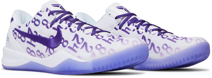 Nike Kobe 8 Protro 'Court Purple' Putih Ungu FQ3549-100 Cheap Nike Kobe 8 Protro 'Court Purple' Putih Ungu FQ3549-100
