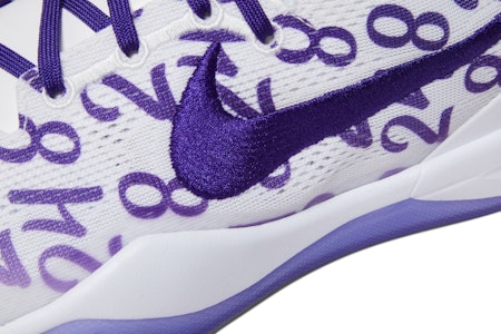 Nike Kobe 8 Protro 'Court Purple' Putih Ungu FQ3549-100 1