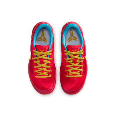 Shop Nike Kobe 8 Sepatu Light Crimson/Vivid Blue/Bright Citron IM6640-600