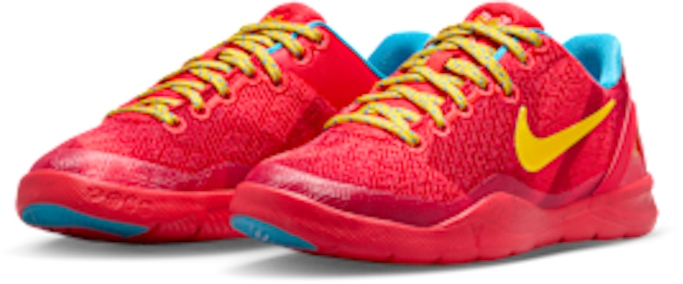 Nike Kobe 8 Sneakers Light Crimson/Vivid Blue/Bright Citron IM6640-600 Purchase Nike Kobe 8 Sneakers Light Crimson/Vivid Blue/Bright Citron IM6640-600