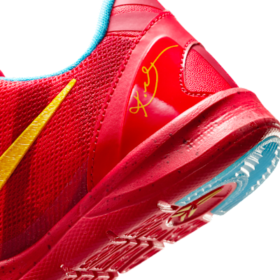 Cheap Nike Kobe 8 Sepatu Light Crimson/Vivid Blue/Bright Citron IM6640-600