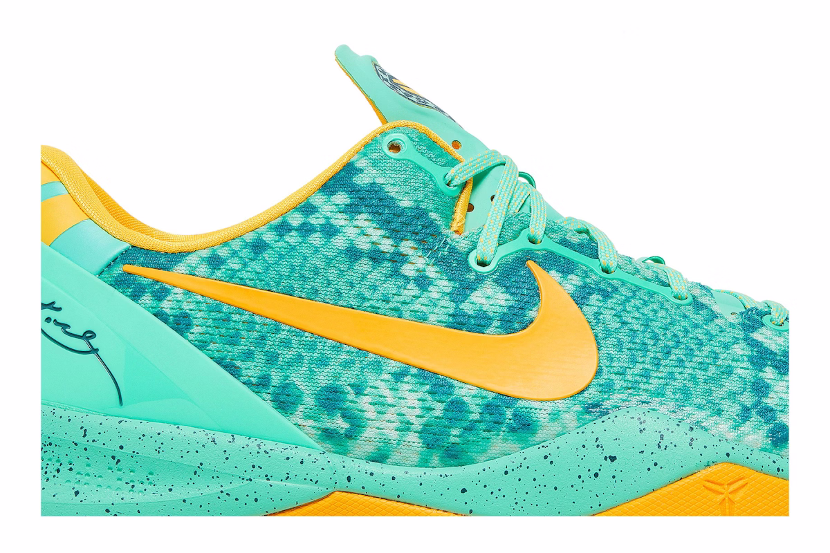 Nike Kobe 8 System Green Glow Laser Orange 555035-304