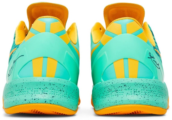 Nike Kobe 8 System Green Glow Laser Orange 555035-304 Details for Nike Kobe 8 System Green Glow Laser Orange 555035-304