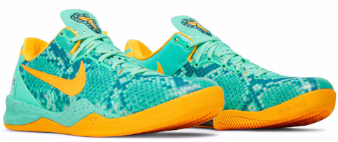 Cheap Nike Kobe 8 System Green Glow Laser Orange 555035-304