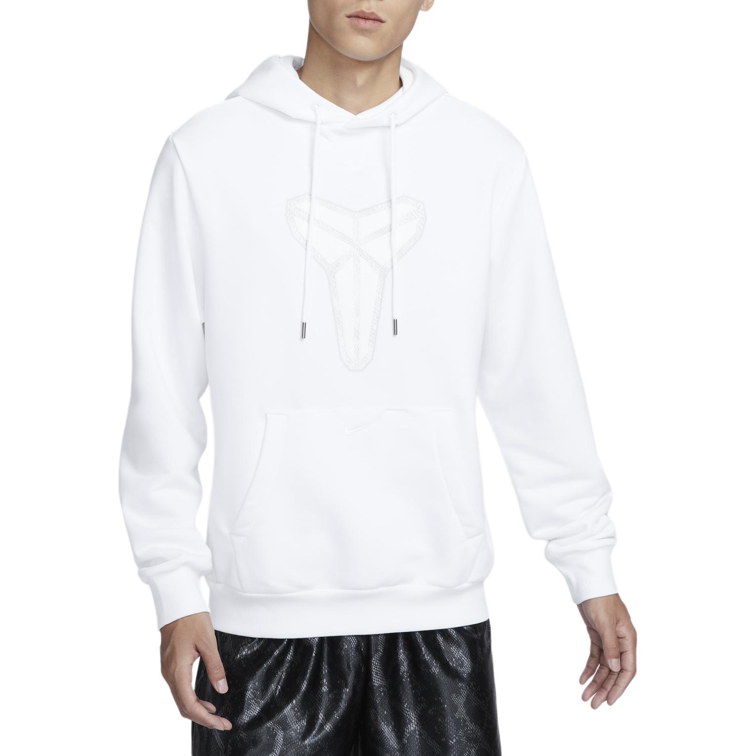 Nike Kobe 9 Classic Graphic Hoodie White Long Sleeve Casual Soft Top HF0067-100 圖 2