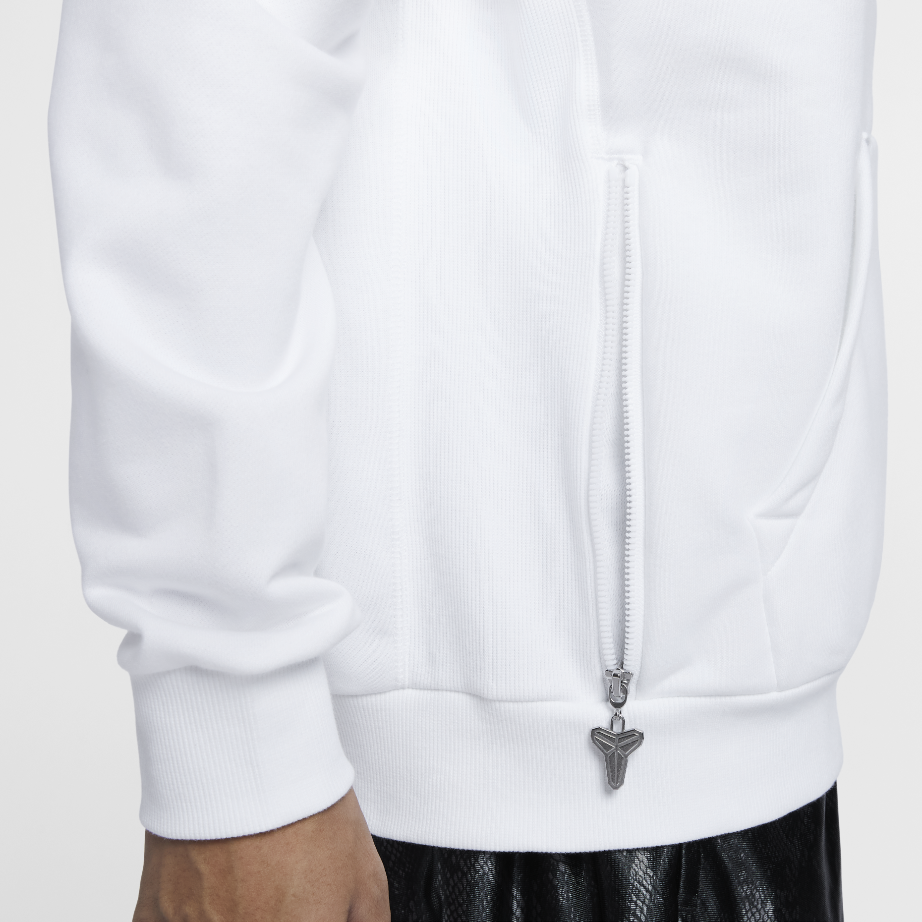 Nike Kobe 9 Classic Graphic Hoodie White Long Sleeve Casual Soft Top HF0067-100 圖 6