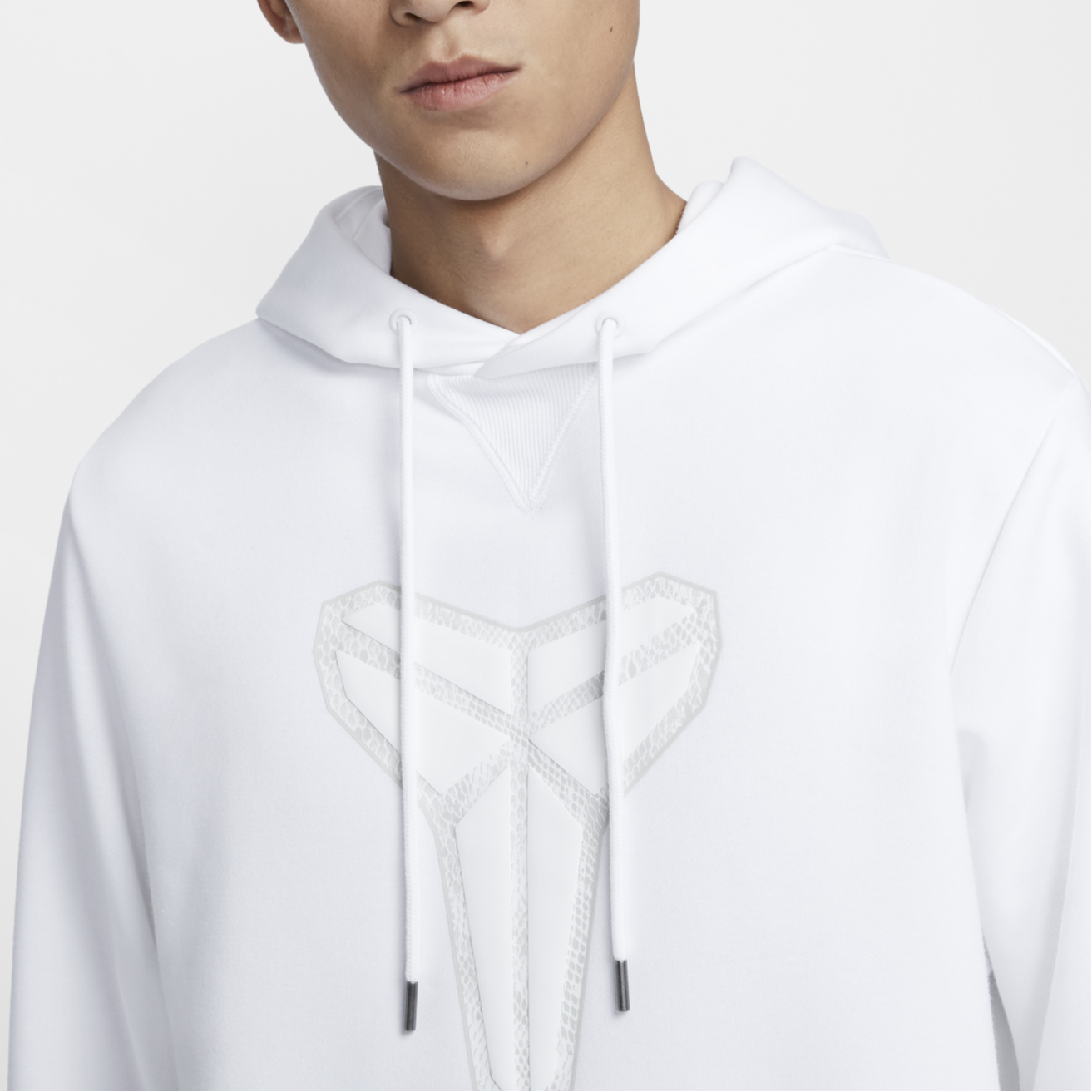 Nike Kobe 9 Classic Graphic Hoodie White Long Sleeve Casual Soft Top HF0067-100 圖 7