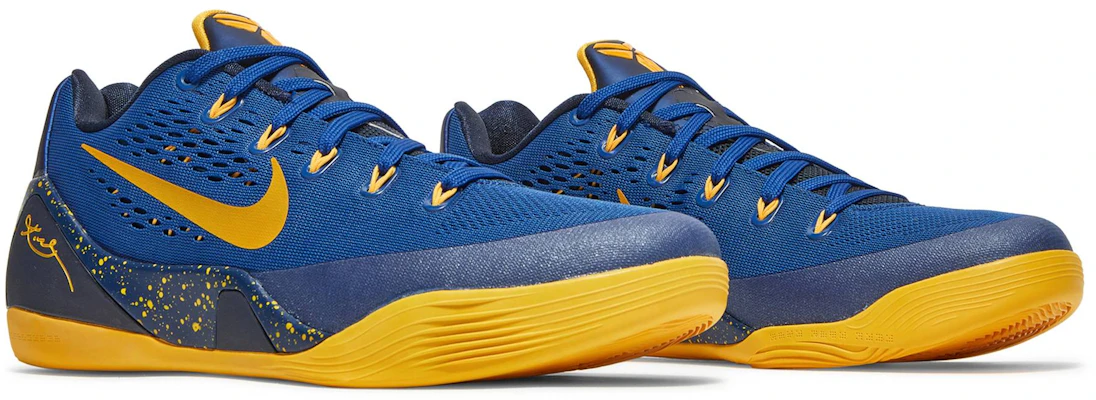 Nike Kobe 9 EM Gym Blue University Gold 646701-474 Cheap Nike Kobe 9 EM Gym Blue University Gold 646701-474