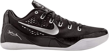 Nike Kobe 9 EM TB 'Black Metallic Silver' 685776-002 Nike Kobe 9 EM TB 'Black Metallic Silver' 685776-002