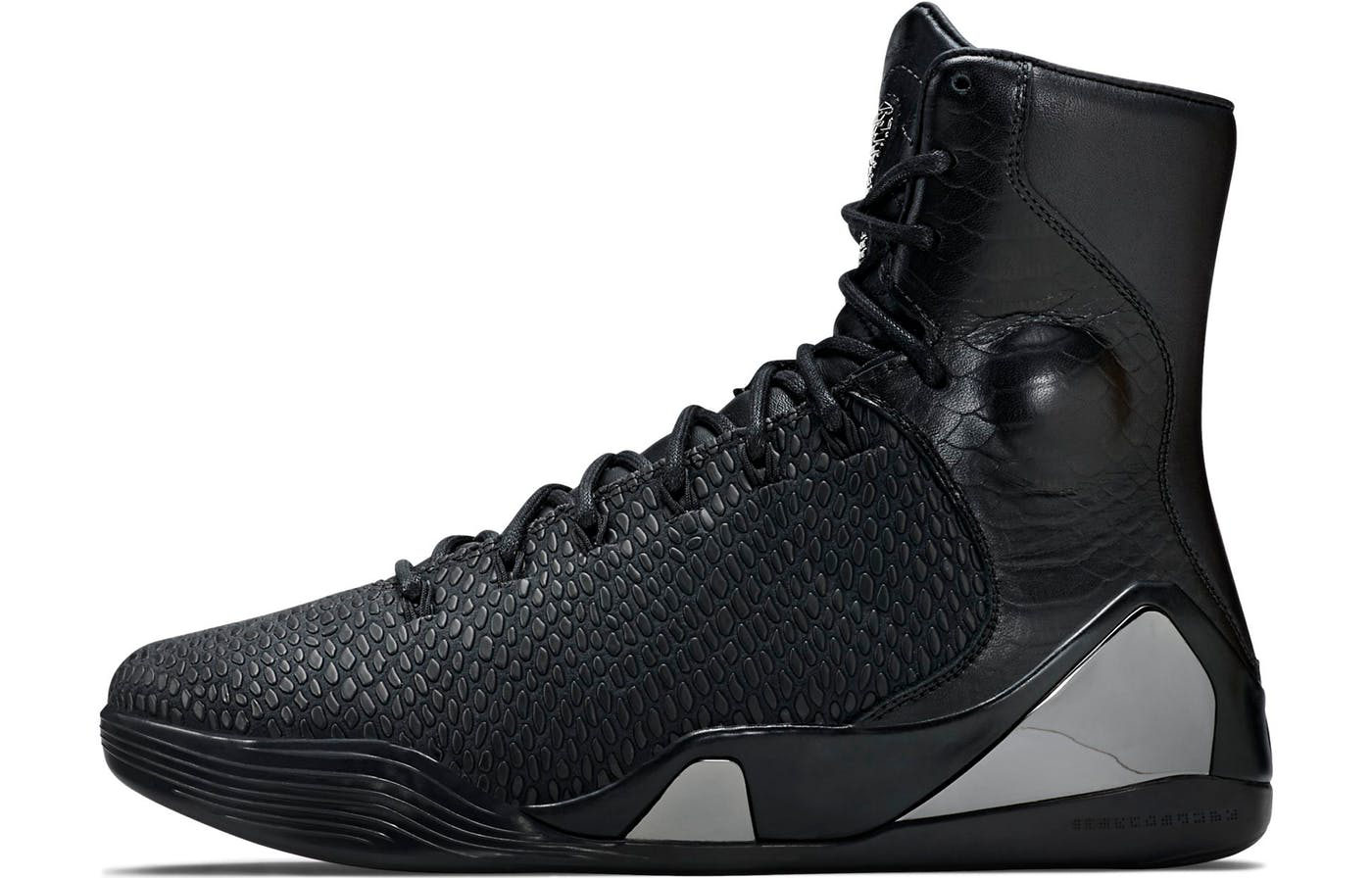 Nike Kobe 9 High KRM EXT Black Mamba Shoes Black 716993-001-2