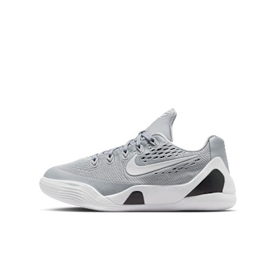 Buy (JR) ナイキ コービー 9 スニーカー ウルフグレー/ホワイト FV3607-004