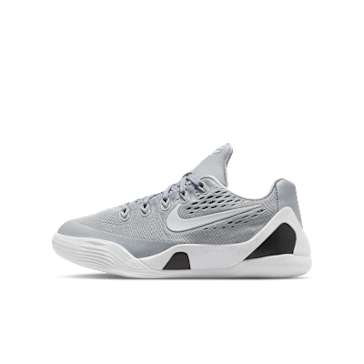 (Youth) Nike Kobe 9 Sneakers Wolf Gray/White