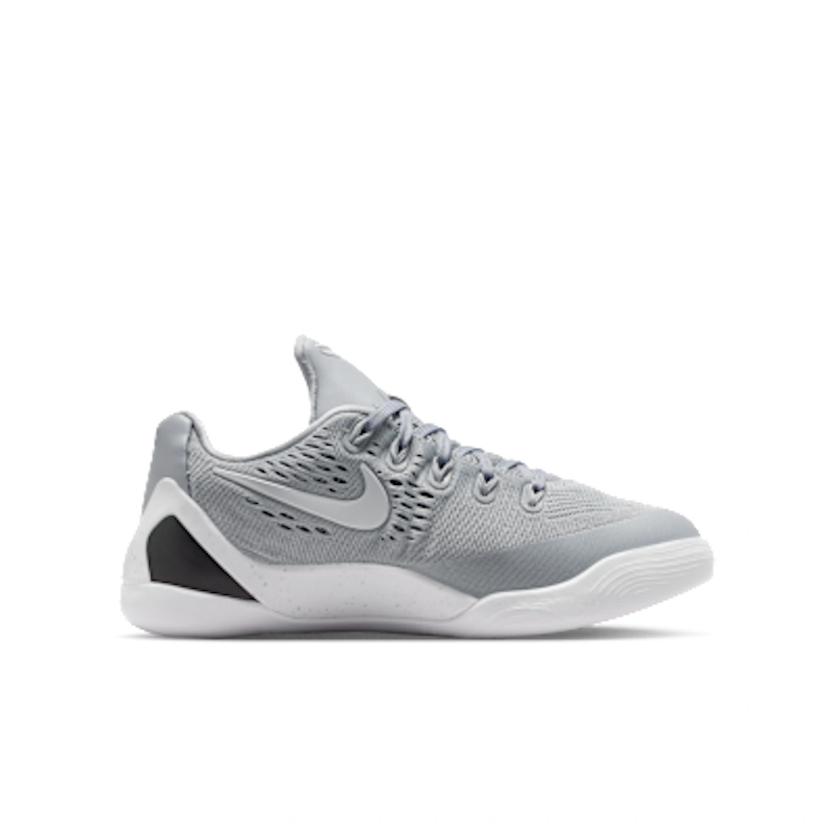(Youth) Nike Kobe 9 Sneakers Wolf Gray/White