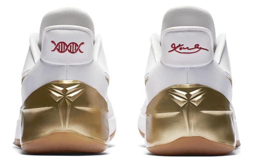 Nike Kobe A.D. Big Stage Gold 'White Metallic Gold' 圖 3