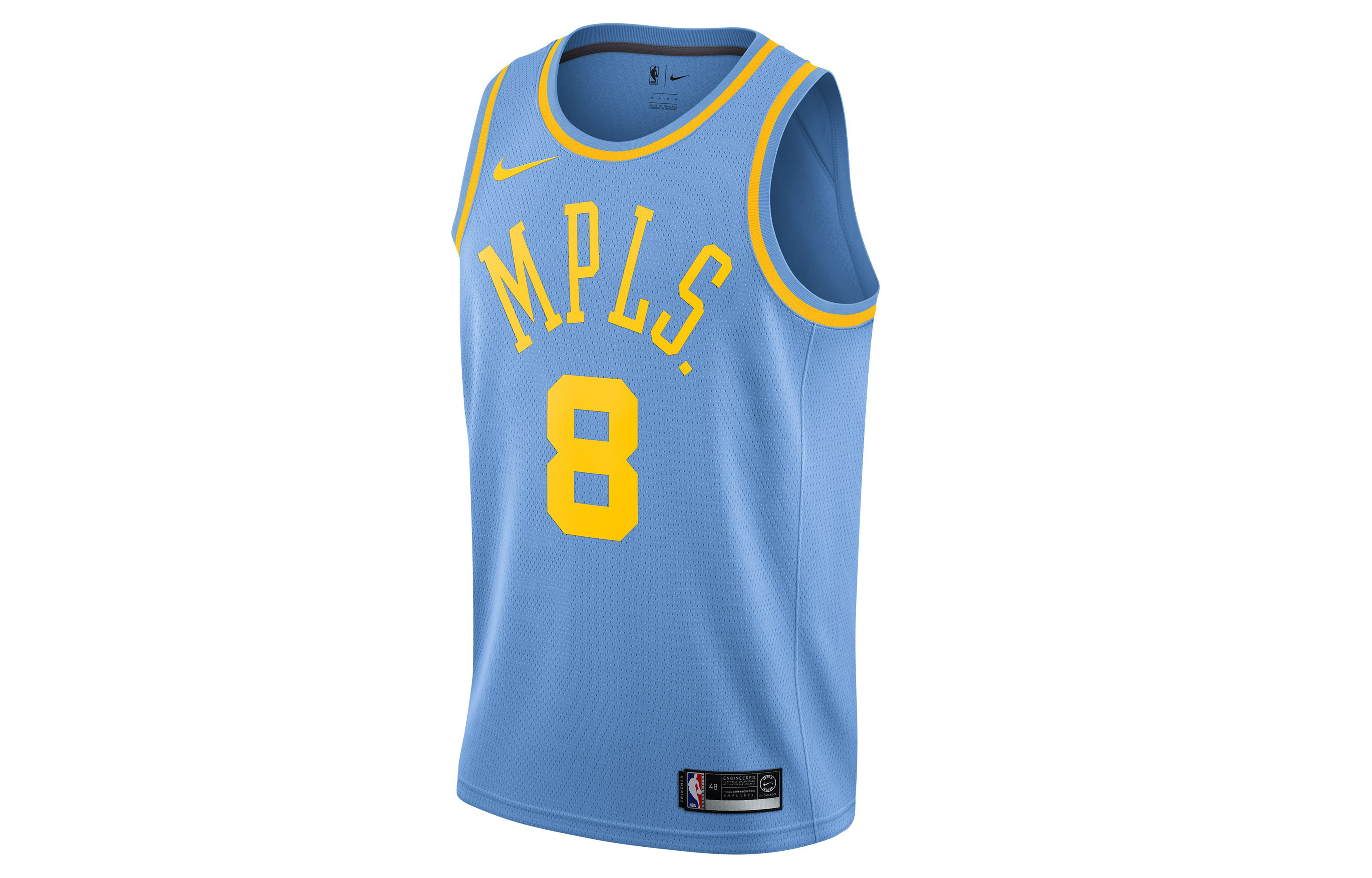 Order Nike 科比布萊恩湖人隊藍色球衣特別版 AO2908-448