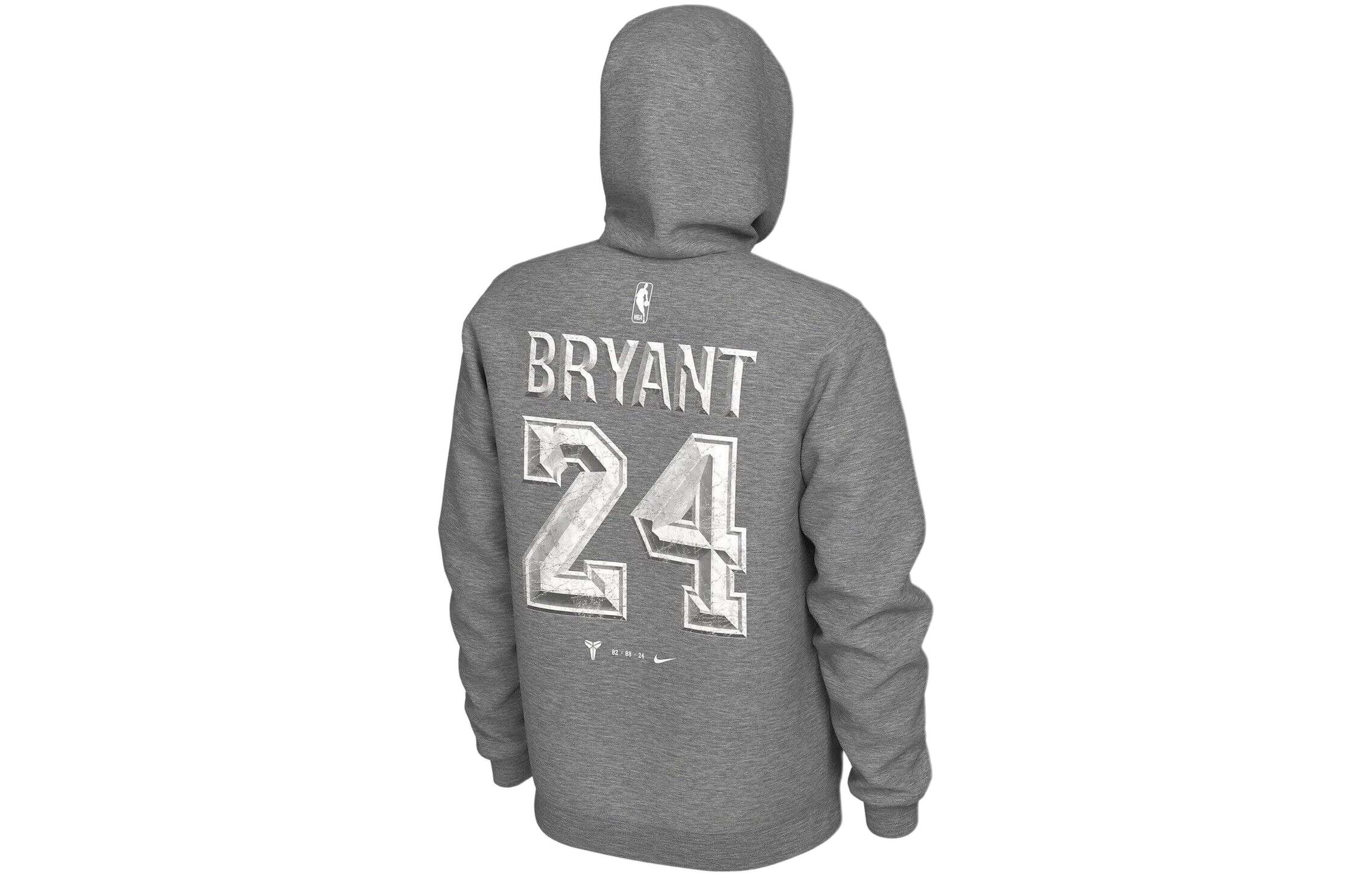 Nike Kobe Bryant Los Angeles Lakers Statue Hoodie Unisex Grey Long Sleeve HQ4039-063 圖 3