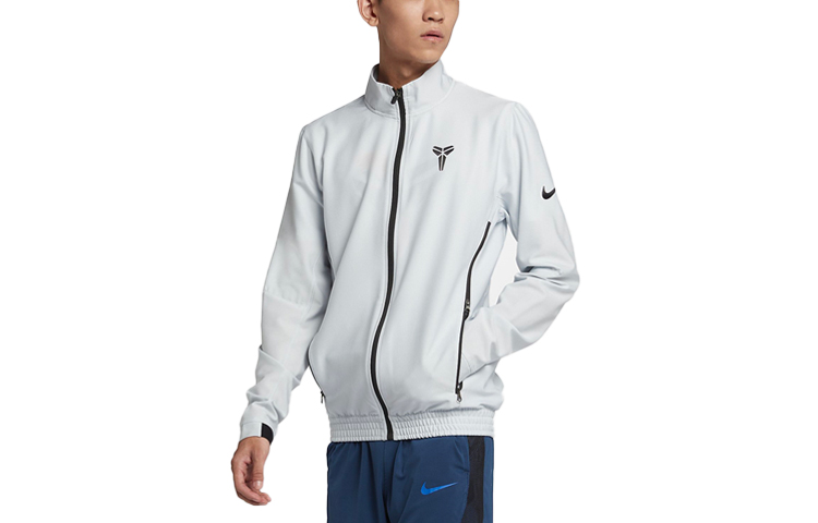 Nike Kobe Bryant White Basketball Zip-Up Jacket AJ0374-043 圖 2