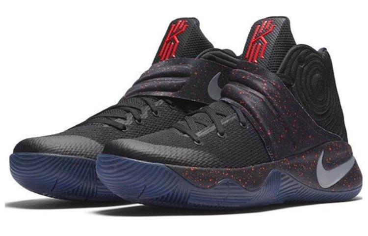 Lookbook Nike Kyrie 2 Speckle 中筒 實戰籃球鞋 男款 黑色 國內版