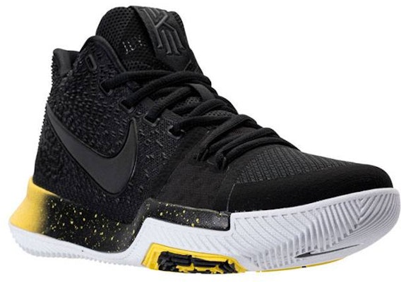Black kyrie 3s sales
