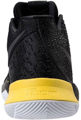 Kyrie 3 black sales yellow