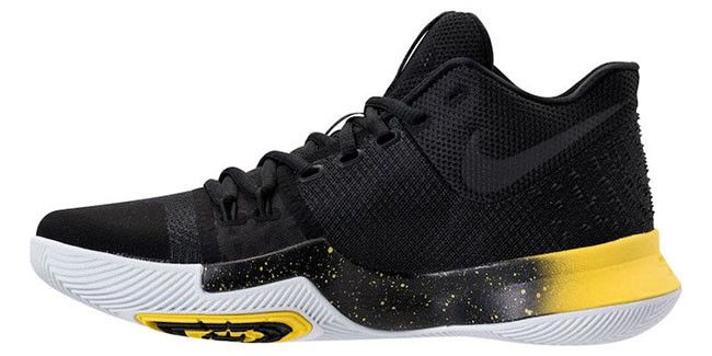 Shop 耐吉 Kyrie 3 '黑黃配色' 852395-901