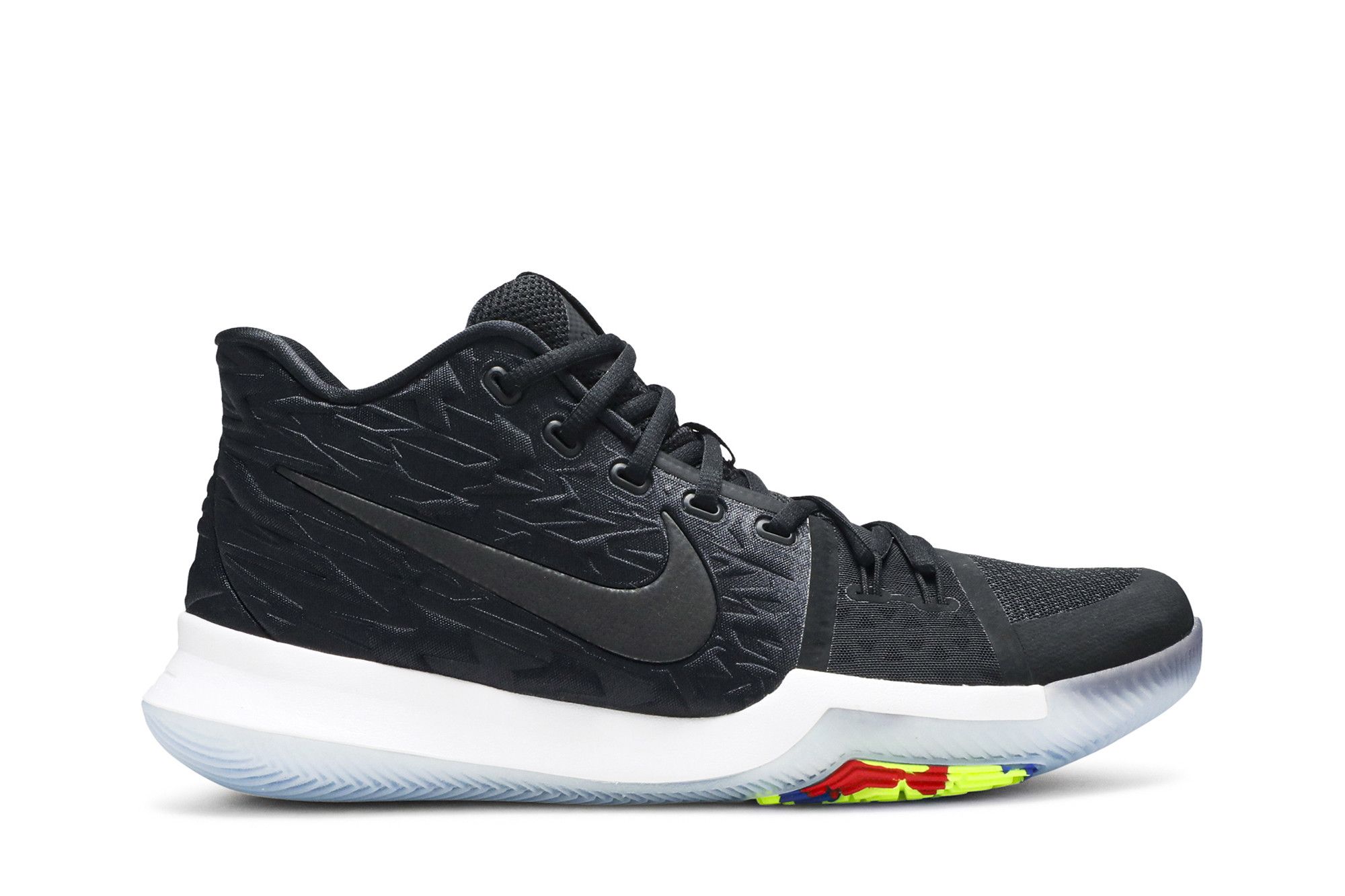 Buy Nike Kyrie 3 Black Multi ‘Color 852395-009
