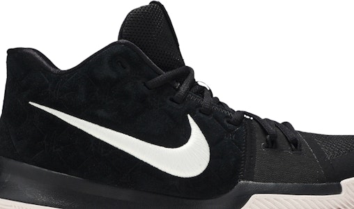 耐克Kyrie 3 黑色麂皮篮球鞋 852395-010 Order 耐克Kyrie 3 黑色麂皮篮球鞋 852395-010