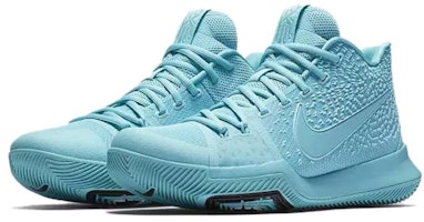 Nike Kyrie 3 Aqua 欧文3 耐磨 高筒 實戰籃球鞋 男款 湖水藍 Lookbook Nike Kyrie 3 Aqua 欧文3 耐磨 高筒 實戰籃球鞋 男款 湖水藍