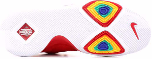 Shop Nike Kyrie 3 紅色麂皮 歐文 高筒 實戰籃球鞋 男款 紅色