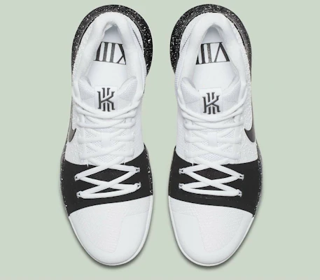 Kyrie 3 tb white sales black