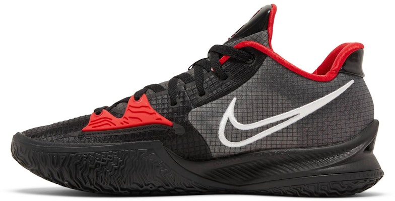 Nike Kyrie 4 Low 'Bred' Lelaki Hitam Merah CW3985-006/CZ0105-006 Lookbook Nike Kyrie 4 Low 'Bred' Lelaki Hitam Merah CW3985-006/CZ0105-006