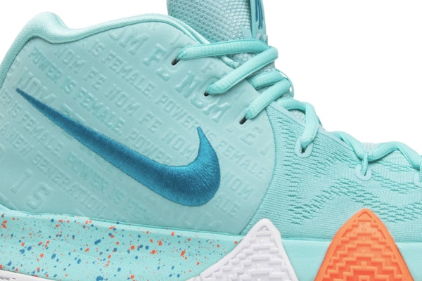 Female power kyrie 4 deals