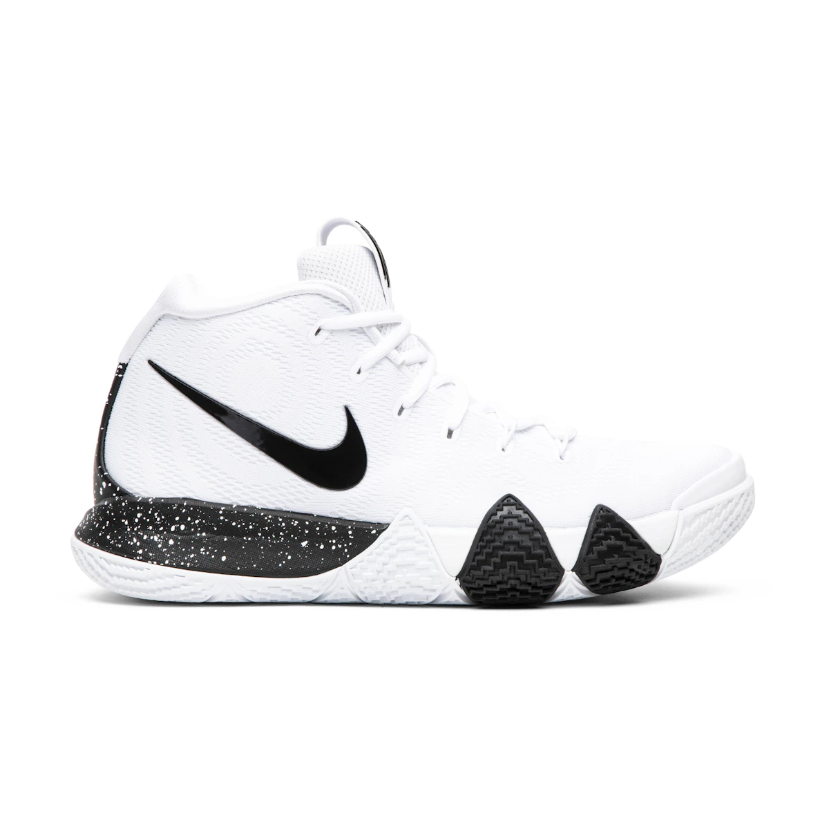 Kyrie 4 black white sales