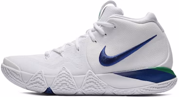 Nike Kyrie 4 White Deep Royal Blue 943806-103 Nike Kyrie 4 White Deep Royal Blue 943806-103