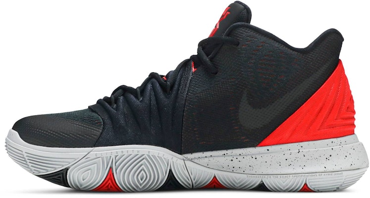 Nike Kyrie 5 EP 'Bred' Lelaki AO2919-600 Lookbook Nike Kyrie 5 EP 'Bred' Lelaki AO2919-600