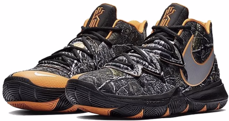 Nike Kyrie 5 中筒 實戰籃球鞋 男款 黑色 Lookbook Nike Kyrie 5 中筒 實戰籃球鞋 男款 黑色