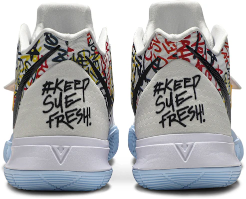 Nike Kyrie 5 Keep Sue Fresh CW2771-100 Details for Nike Kyrie 5 Keep Sue Fresh CW2771-100