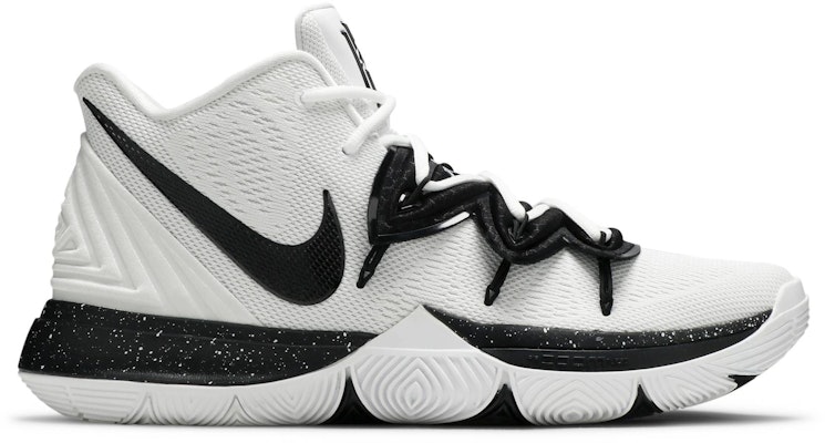 All white 2025 kyrie 5