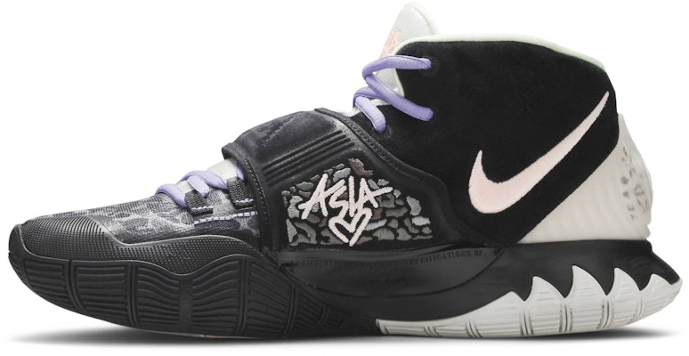 耐吉 Kyrie 6 'Asia Irving - 黑色' CD5031-001 Lookbook 耐吉 Kyrie 6 'Asia Irving - 黑色' CD5031-001
