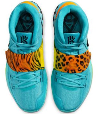 Nike Kyrie 6 EP 'Cetakan Haiwan - Oracle Aqua' BQ4631-300 Lookbook Nike Kyrie 6 EP 'Cetakan Haiwan - Oracle Aqua' BQ4631-300