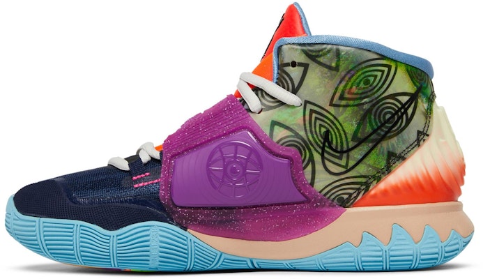 (Sekolah Rendah) Nike Kyrie 6 Preheat 'Pulihkan Dunia' CV5574-403 Lookbook (Sekolah Rendah) Nike Kyrie 6 Preheat 'Pulihkan Dunia' CV5574-403