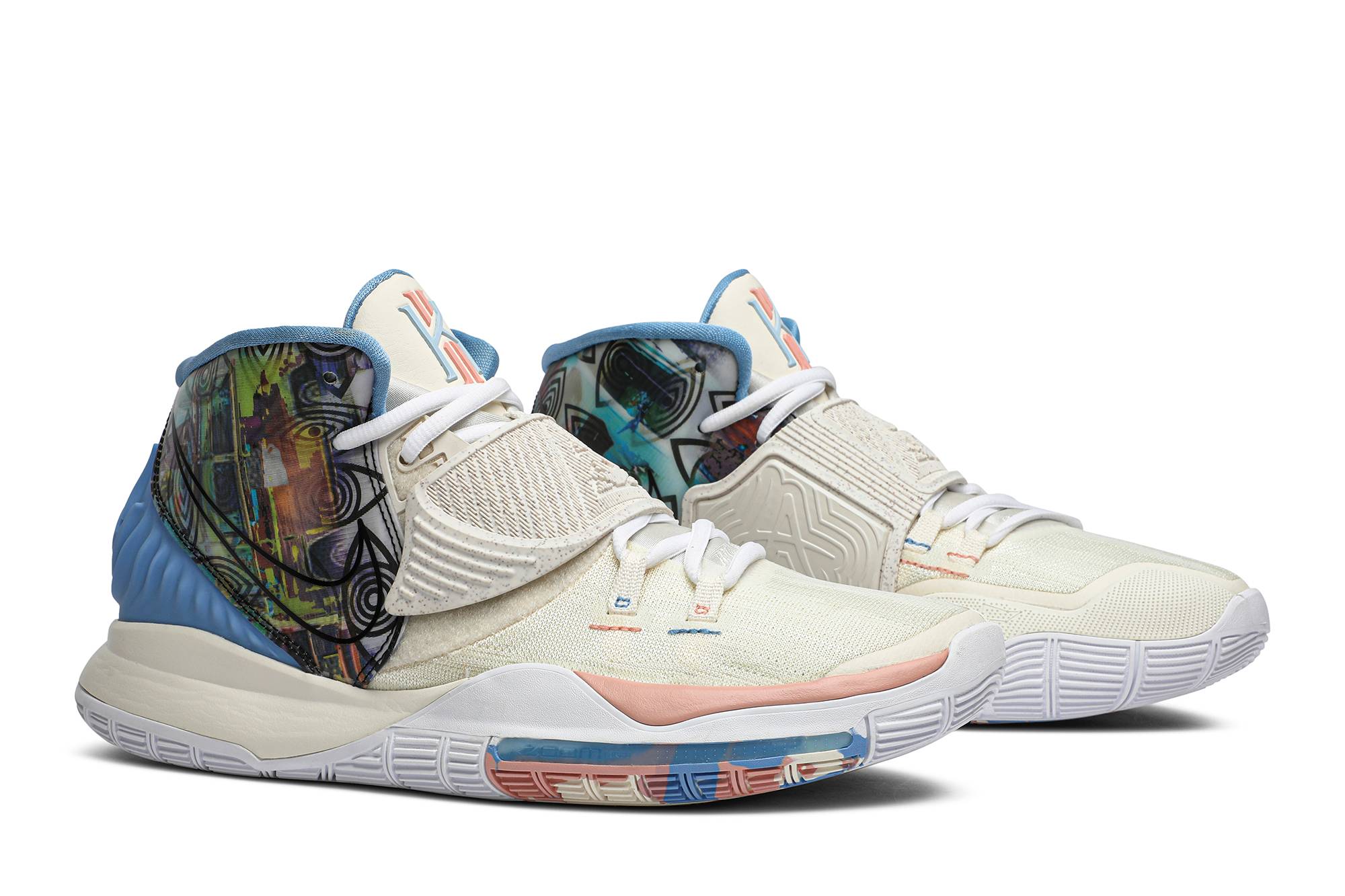 Cheap Nike Kyrie 6 Preheat Koleksi 'Los Angeles' CN9839-101