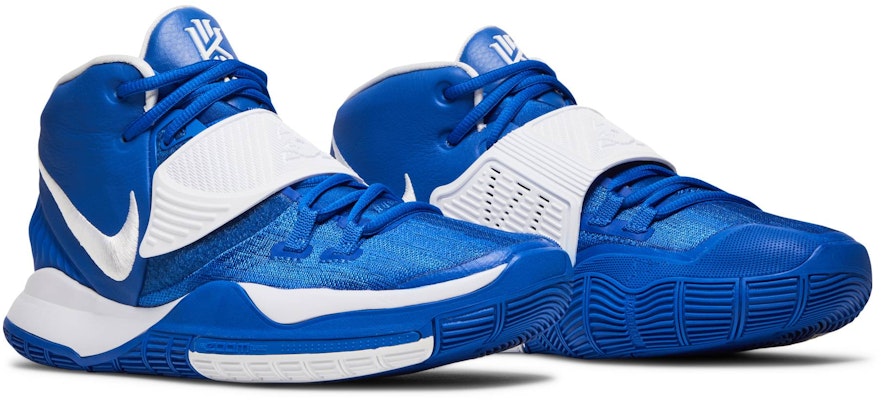 Nike Kyrie 6 TB Game Royal 防滑 中筒 真實比賽籃球鞋 男款 藍白 海外版 Cheap Nike Kyrie 6 TB Game Royal 防滑 中筒 真實比賽籃球鞋 男款 藍白 海外版