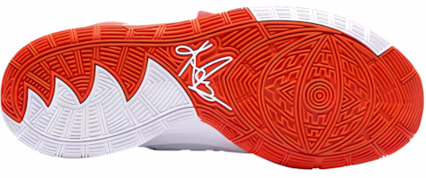 Shop Nike Kyrie 6 (Team) 耐磨中筒實戰籃球鞋 橘白 海外版