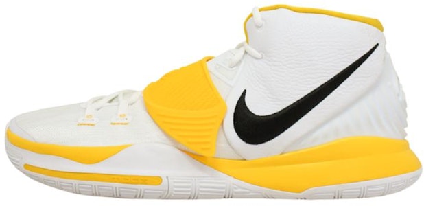 Nike Kyrie 6 團隊推廣 耐磨抗滑 低筒 籃球鞋 男女款 黃白 Buy Nike Kyrie 6 團隊推廣 耐磨抗滑 低筒 籃球鞋 男女款 黃白