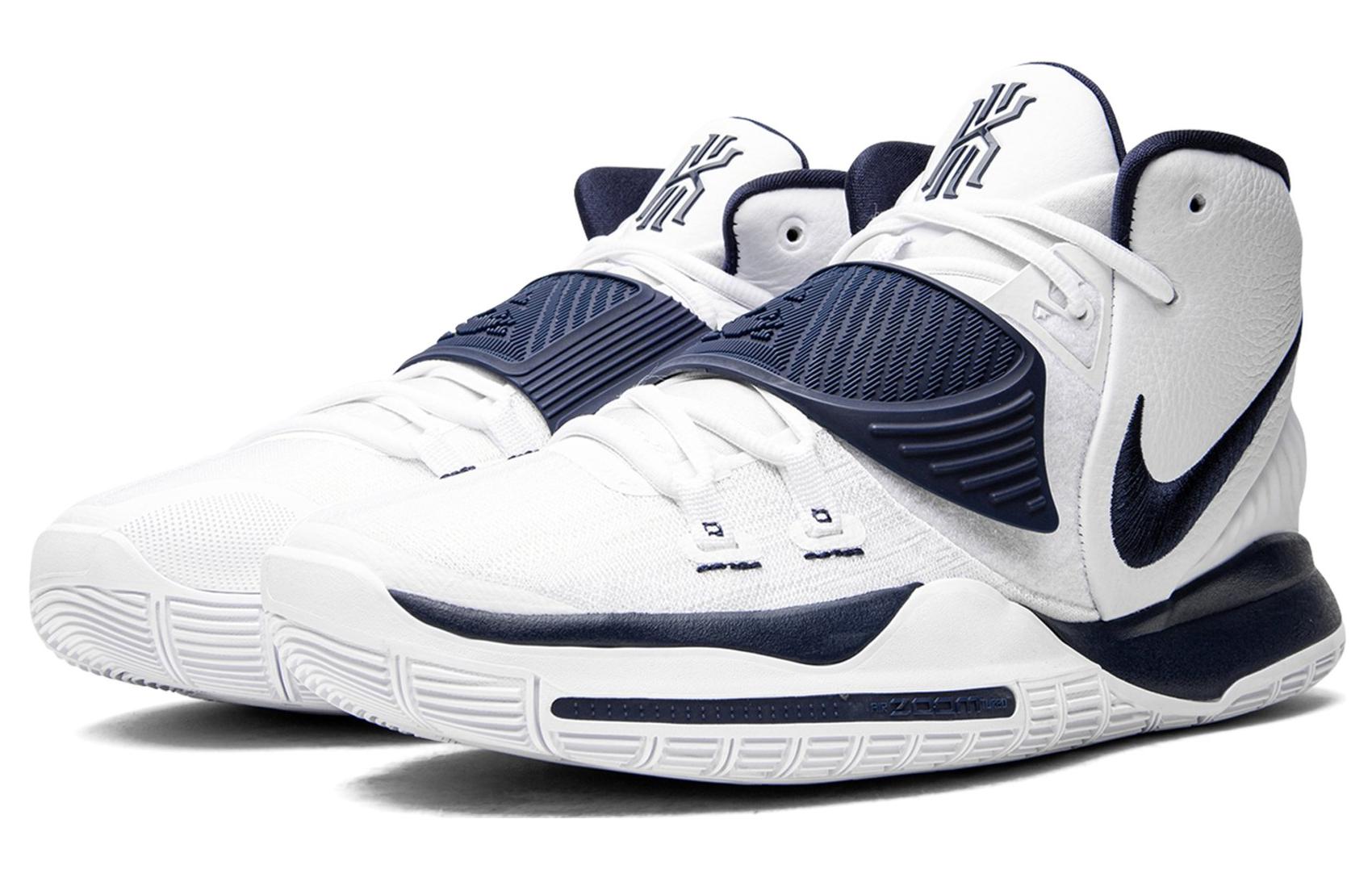 Lookbook Nike Kyrie 6 TB 'Blanco Navy Universitario' CW4142-105