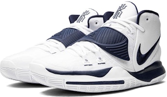 耐克 Kyrie 6 TB '白色学院海军蓝' CW4142-105 Lookbook 耐克 Kyrie 6 TB '白色学院海军蓝' CW4142-105